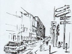 rue du pont saint pierre croquis 10